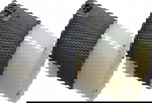 Locking Inlet: Connector, Industrial, L7-15R, 277V, Black & White